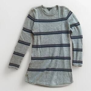 James Perse Cashmere Striped Sweater Dress Size 2